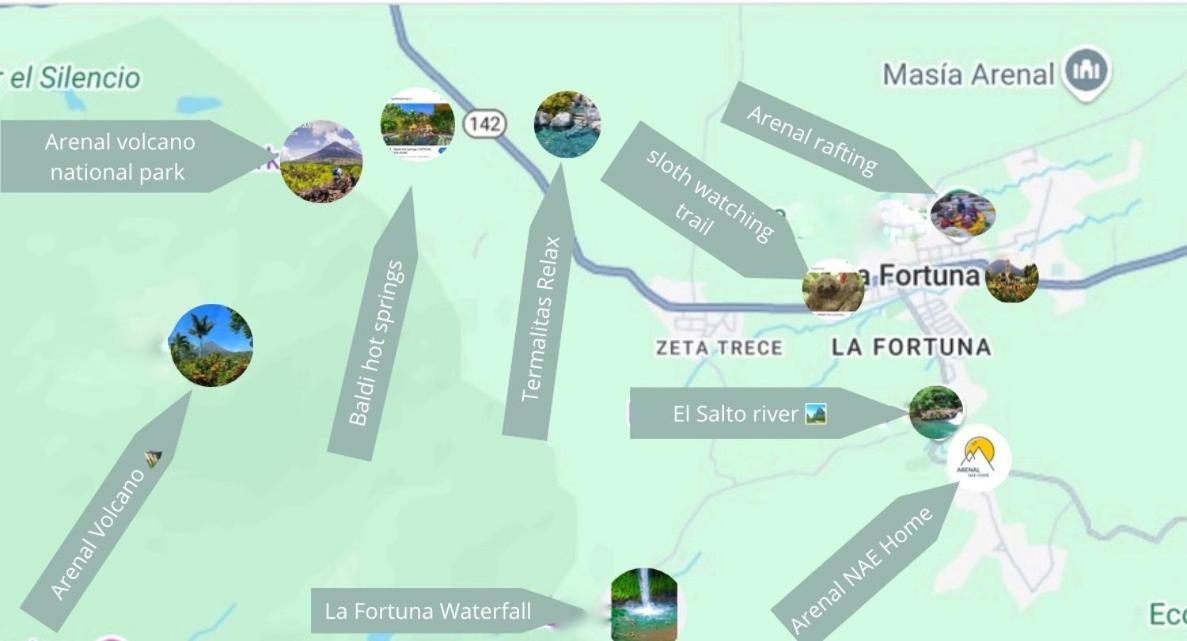 Arenal Nae Home La Fortuna Ngoại thất bức ảnh